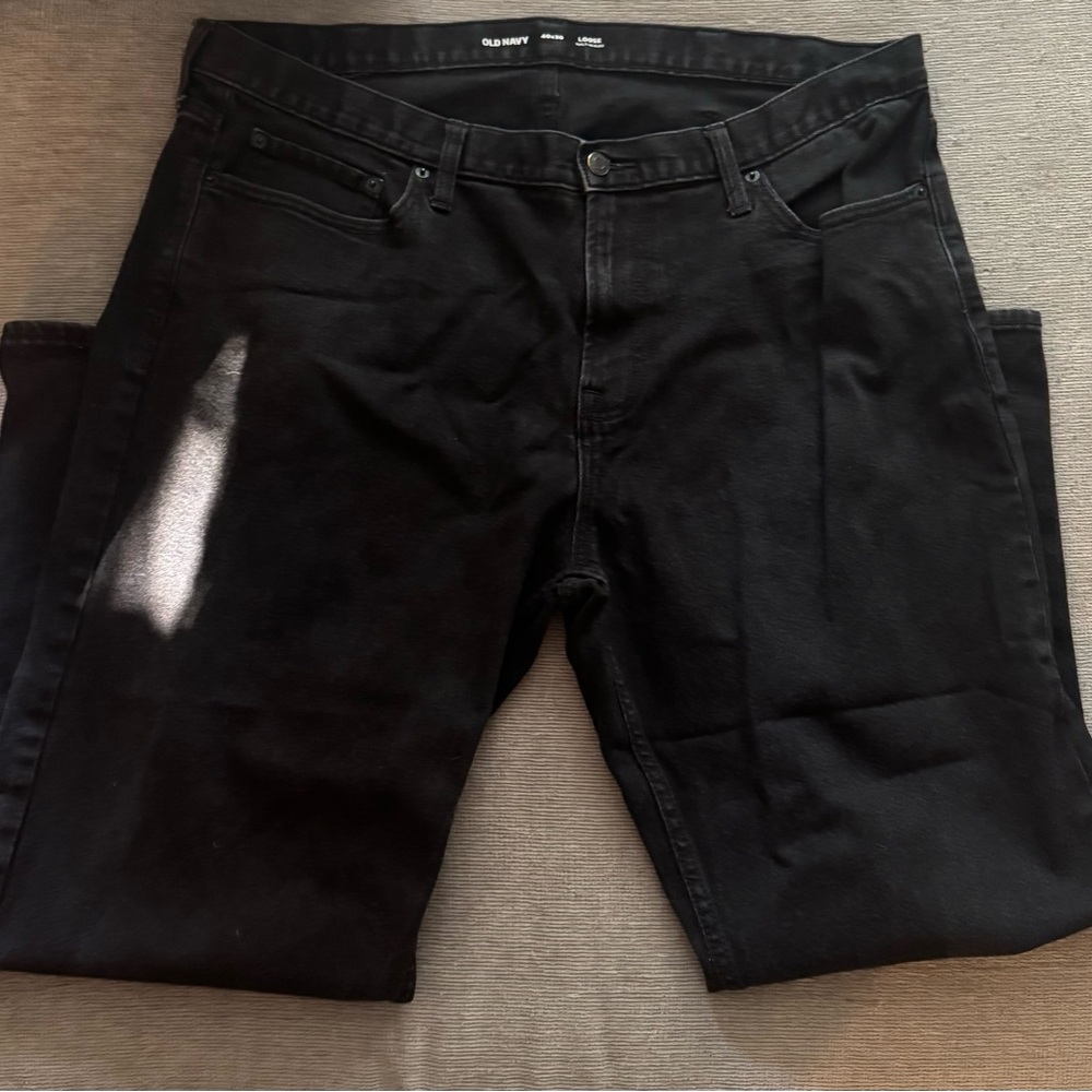 Old Navy Men's Slim Black Jeans